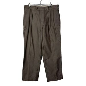 Daniel Cremieux Brown Straight Leg Dress Pants 35 X 30